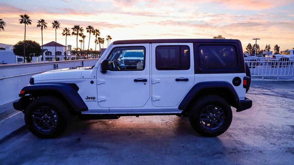 New 2026 Bright White Clearcoat Jeep Sport S image 14