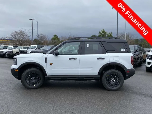 New 2025 White Ford Badlands image 6