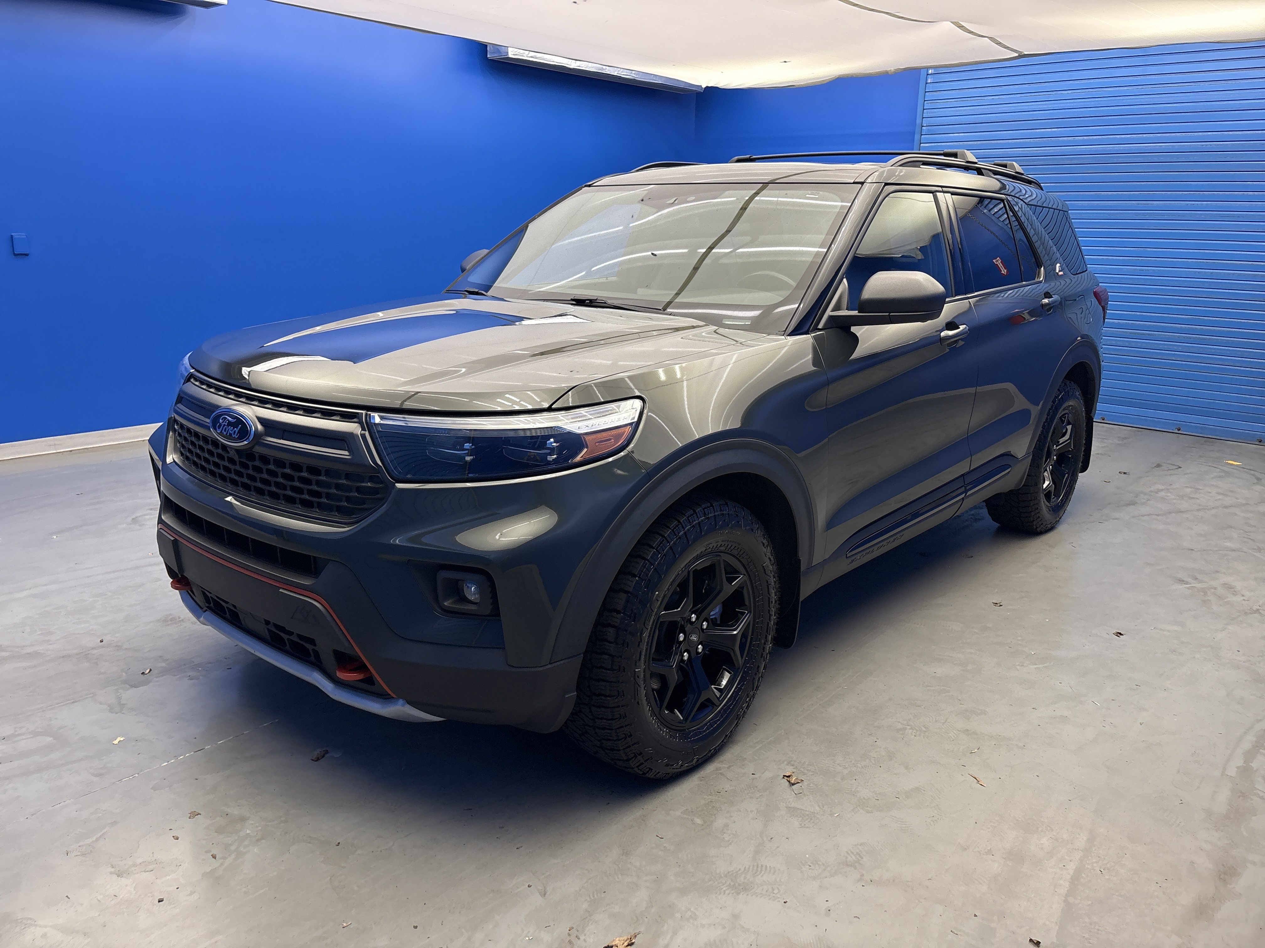 Used 2021 Forged Green Metallic Ford Timberline image 4