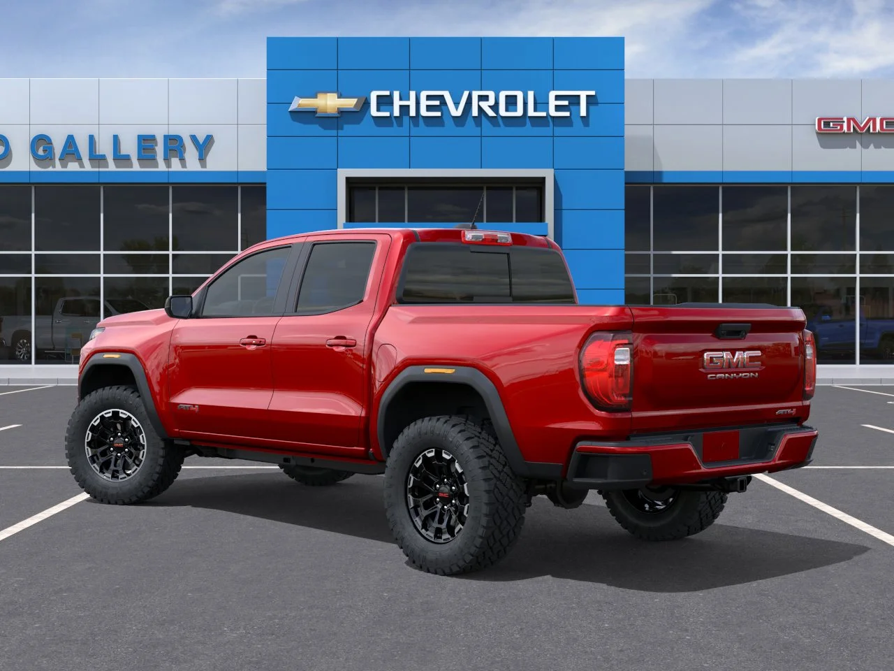 New 2026 Volcanic Red Tintcoat GMC AT4 image 3