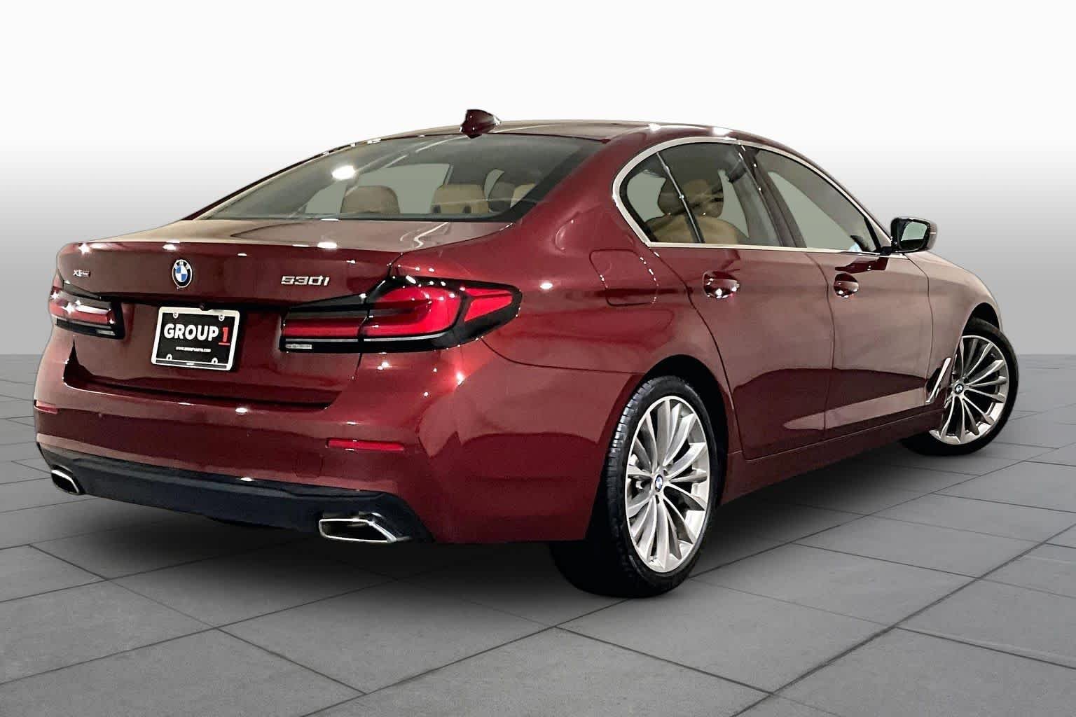 Used 2023 Aventurin Red Metallic BMW 530i xDrive image 24