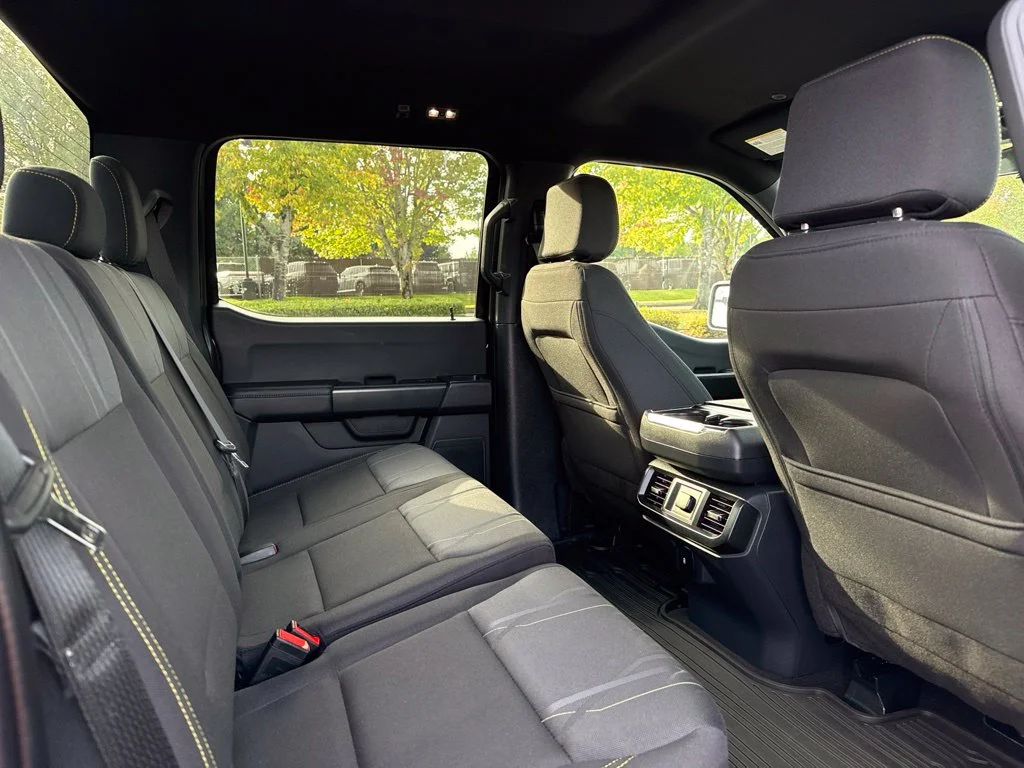 Used 2025 Agate Black Metallic Ford STX image 21