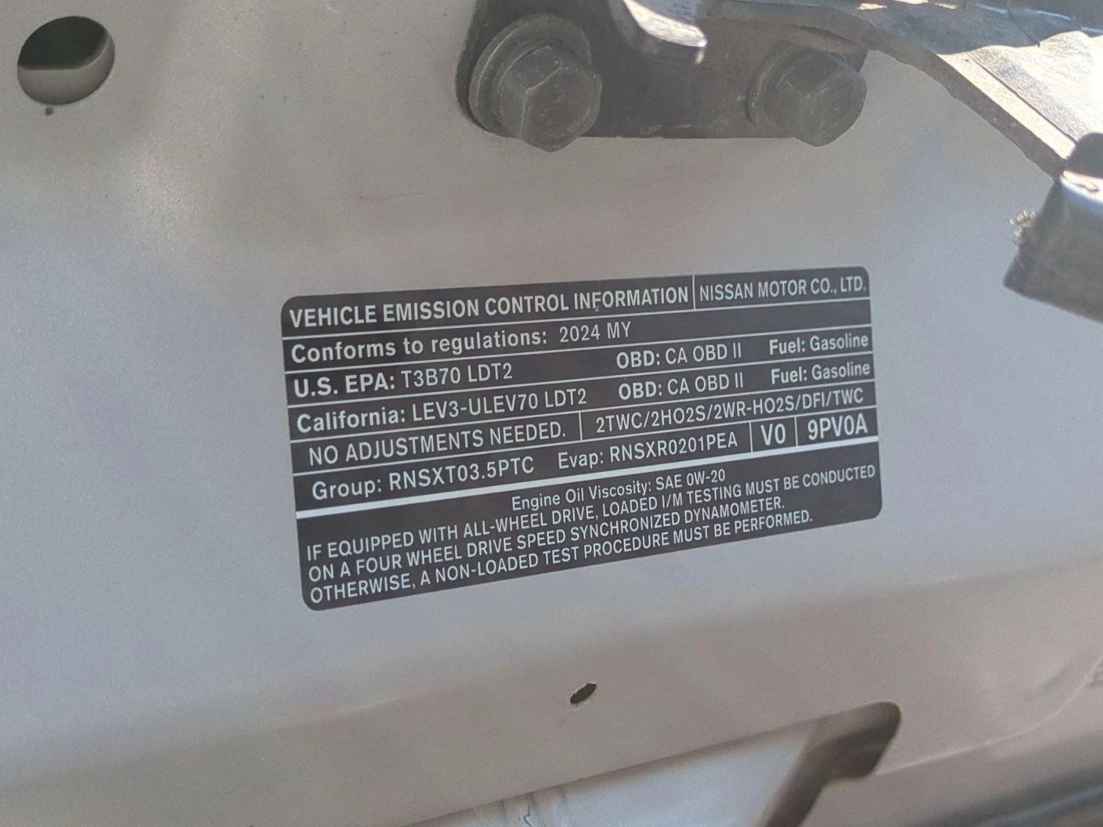 Used 2024 Brilliant Silver Metallic Nissan SV image 26