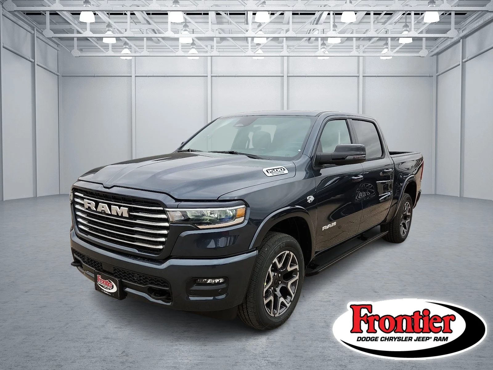 New 2026 Forged Blue Metallic  Paint Ram LARAMIE CREW CAB 4X4 5