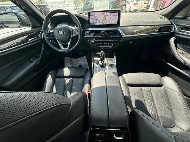 Certified Used 2023 Dark Graphite Metallic BMW 530i xDrive image 21