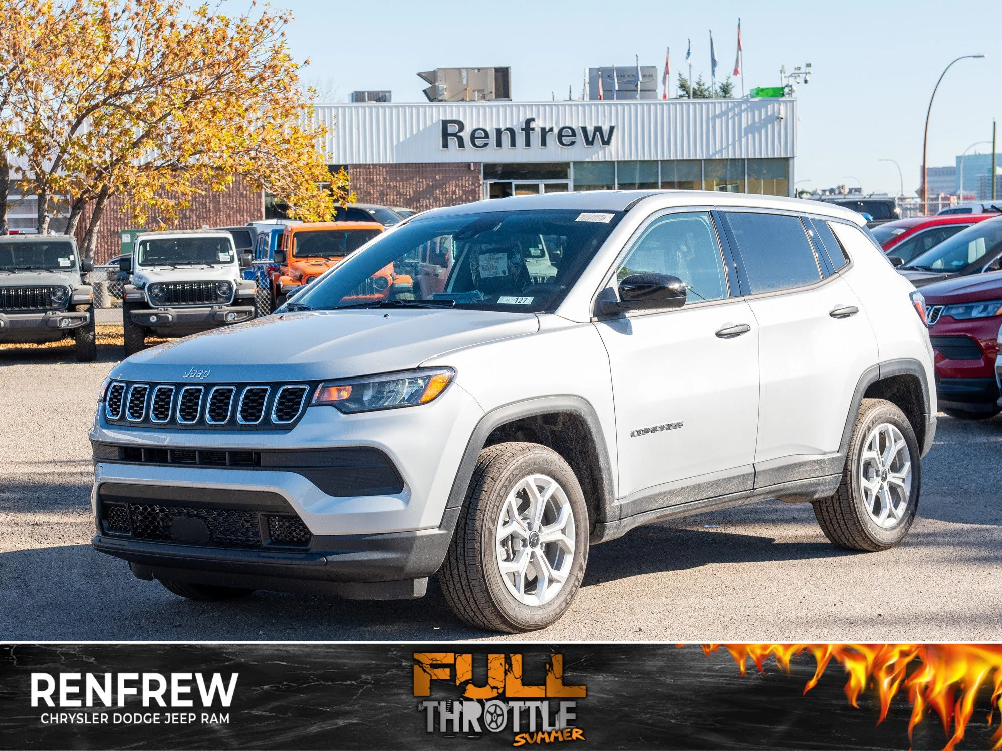 New 2026 Silver Jeep Sport* image 1