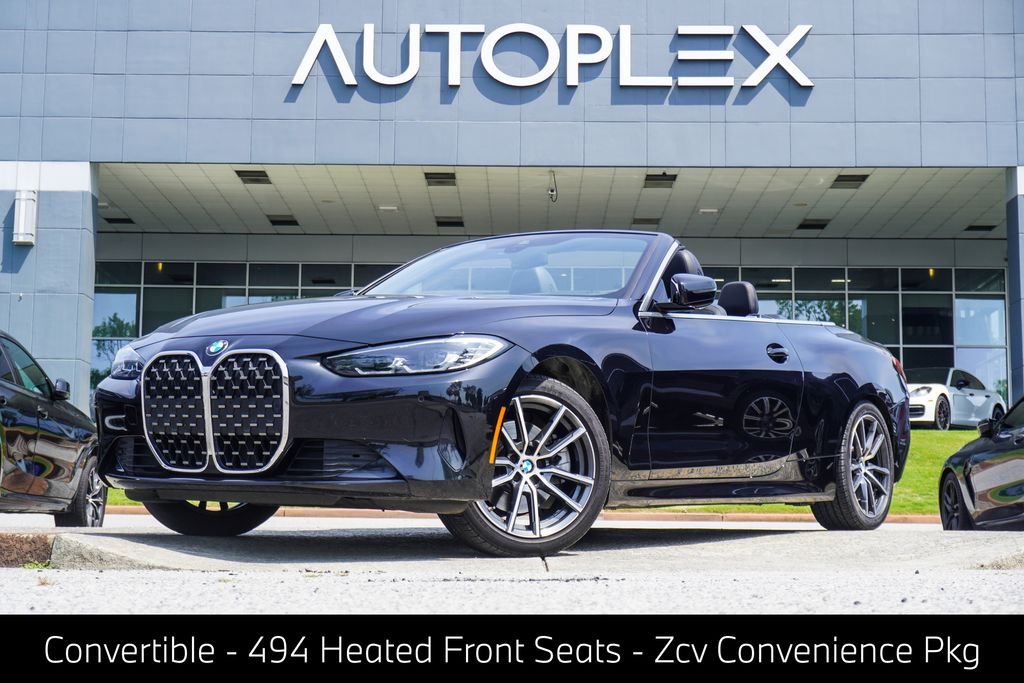 Used 2022 Black BMW 430i xDrive image 1