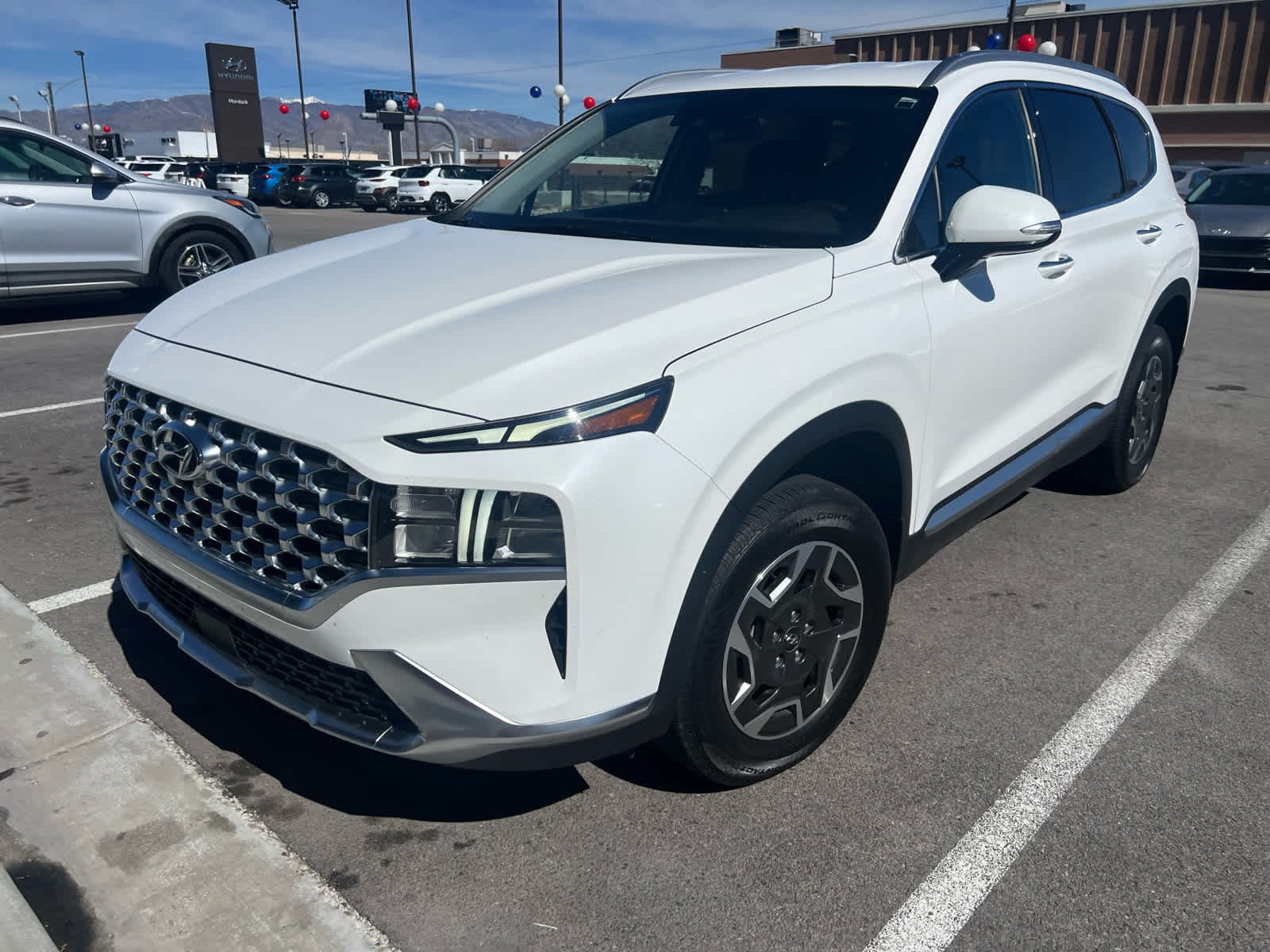 2021 Hyundai Santa Fe Blue