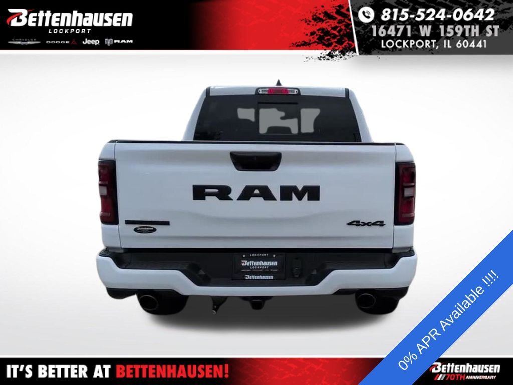 New 2026 Bright White Clear-Coat Exterior Paint RAM Big Horn image 6