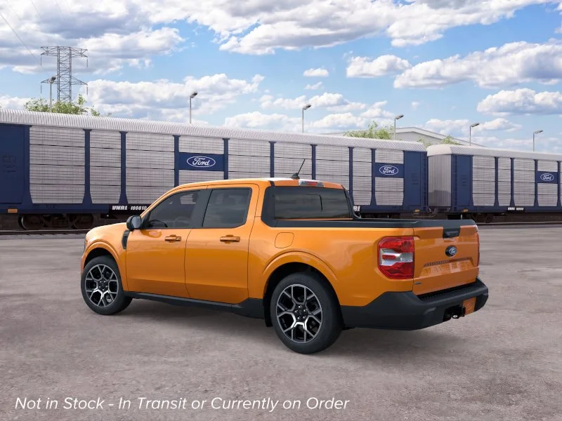 New 2026 Orange Fury Metallic Tri-Coat Ford Lariat® image 4