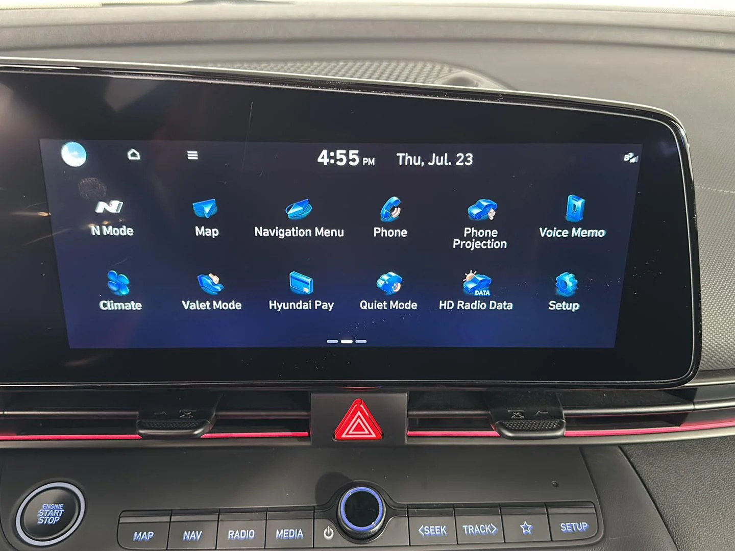 Used 2025 Performance Blue Hyundai Base image 28