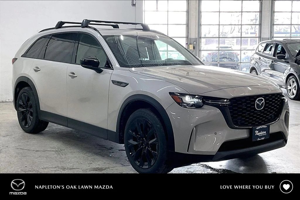 New 2026 Platinum Quartz Metallic Mazda 3.3 Turbo Premium Sport AWD image 1