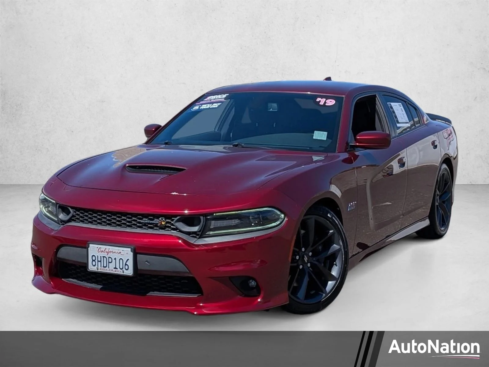 Used 2019 Octane Red Pearlcoat Dodge Scat Pack image 1