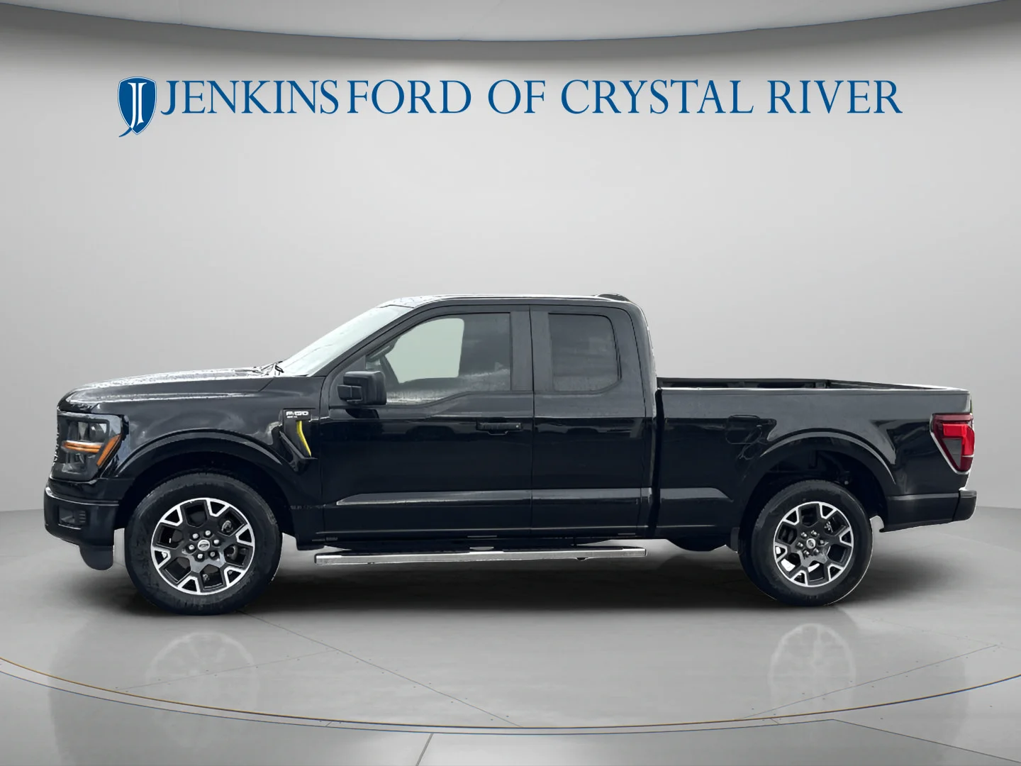 Used 2025 Agate Black Metallic Ford STX image 9