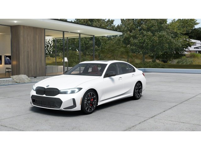 New 2026 Mineral White Metallic BMW 330i image 1
