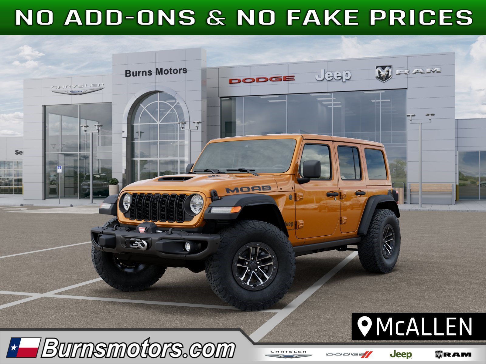 New 2026 Goldilocks Exterior Paint Jeep Moab 392 4-Door image 1