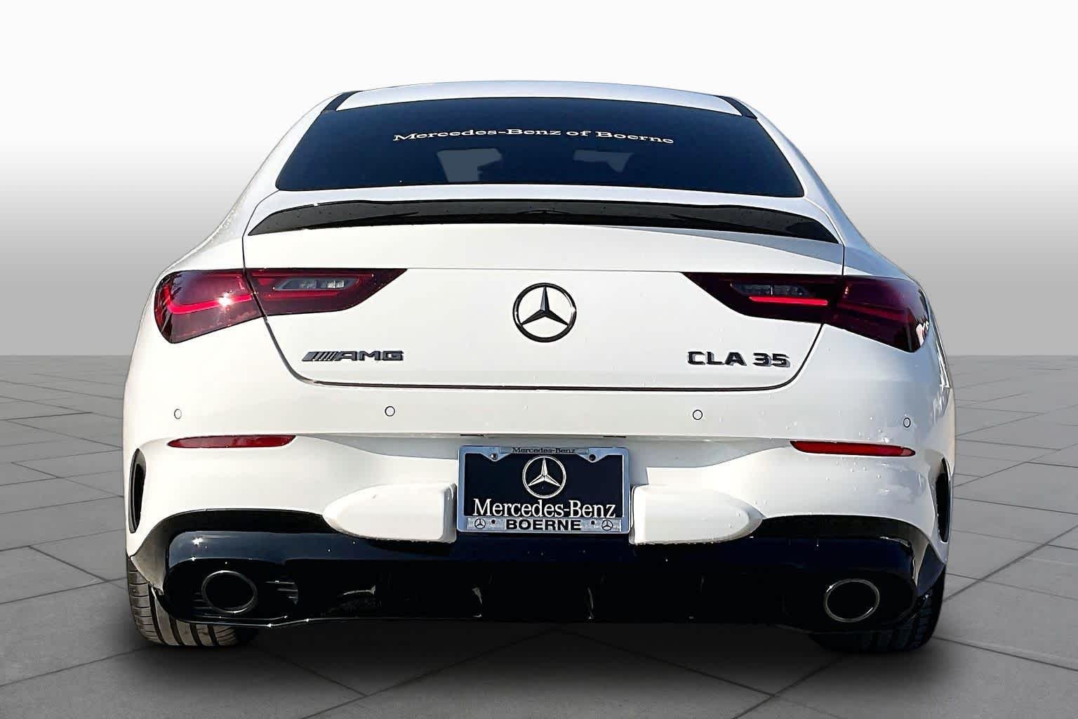 Certified Used 2025 Polar White Mercedes-Benz AMG® CLA 35 4MATIC® Coupe image 5