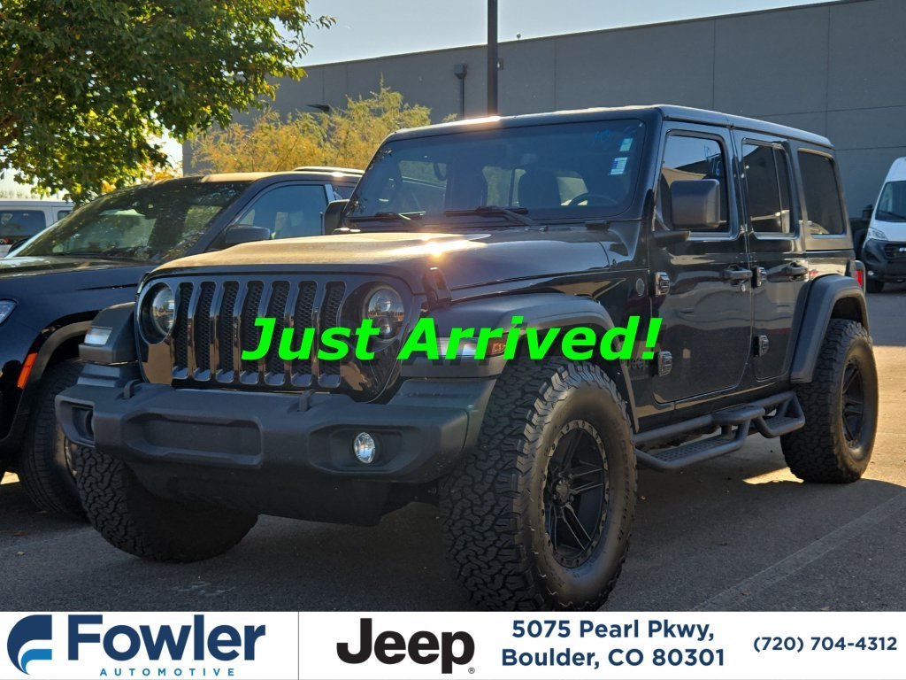 Used 2023 Black Jeep Sport S image 1