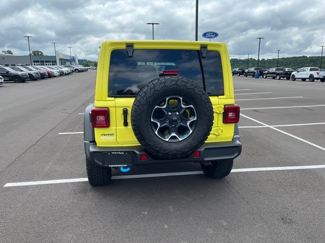Used 2023 Yellow Jeep Rubicon 4xe image 4