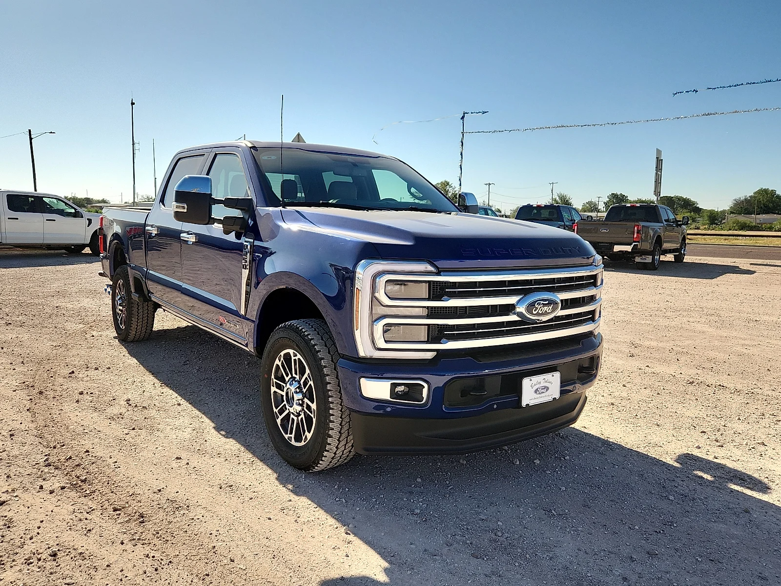 New 2026 Argon Blue Metallic Ford Platinum image 1