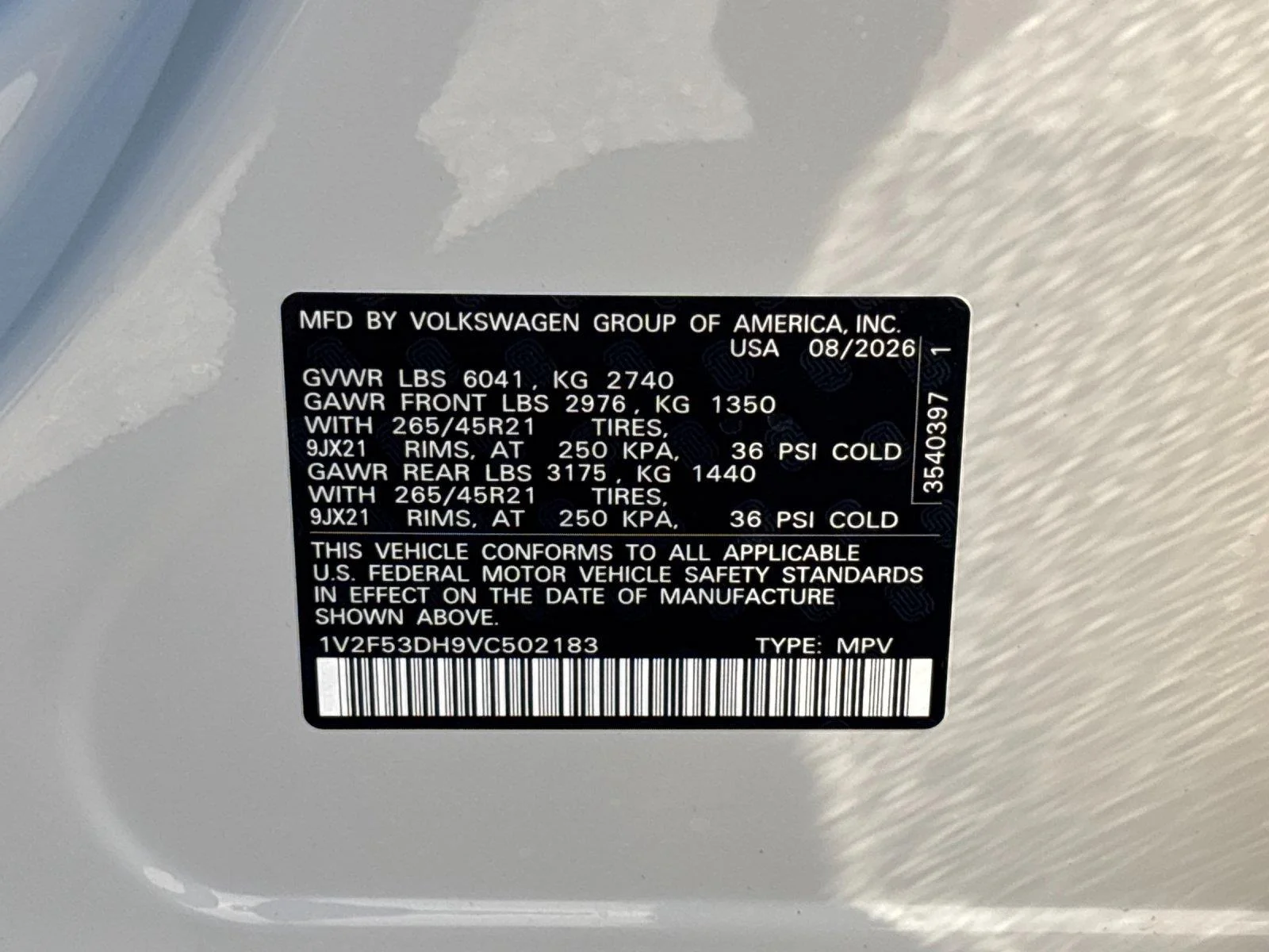 New 2027 Sandstone Volkswagen SEL Premium R-Line image 11