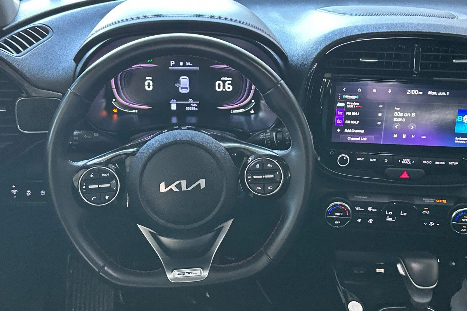 Used 2023 Fusion Black Kia GT-Line image 14