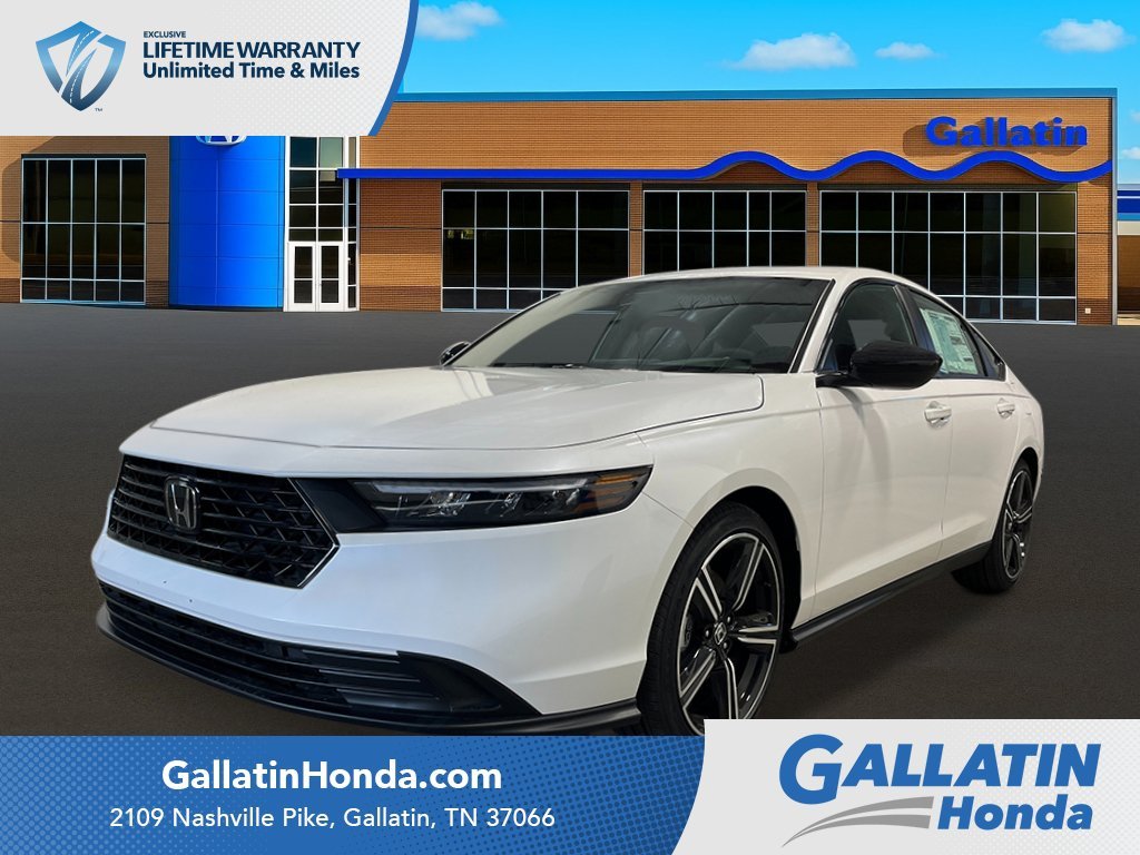New 2026 Platinum White Pearl Honda Sport image 1