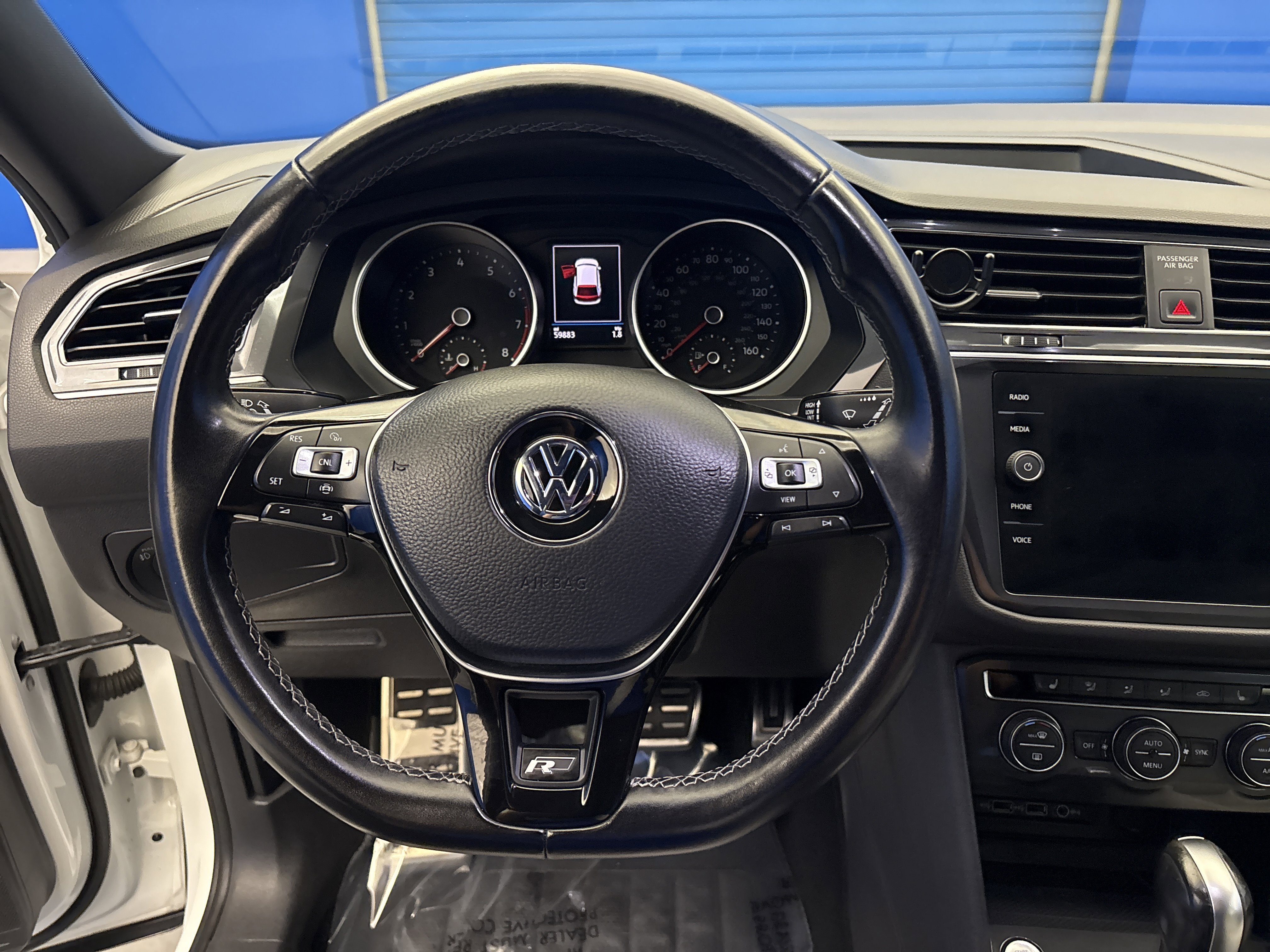 Used 2020 Pure White Volkswagen SE R-Line Black image 14