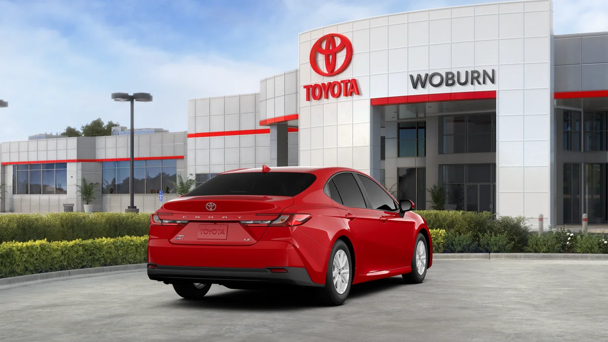 New 2026 Supersonic Red Toyota LE image 10