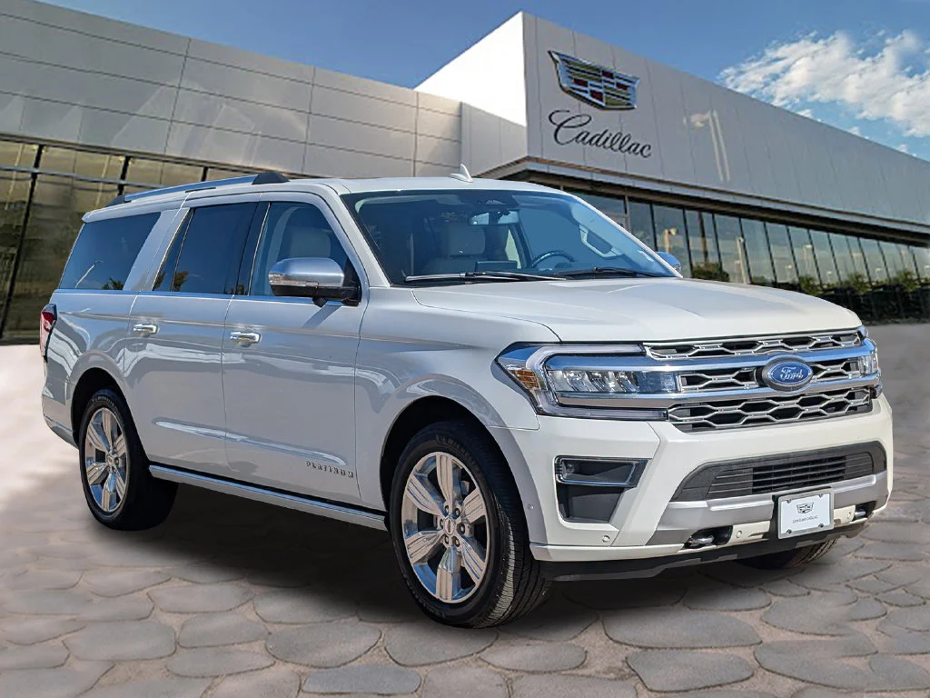 Used 2024 White Metallic Ford Platinum image 8