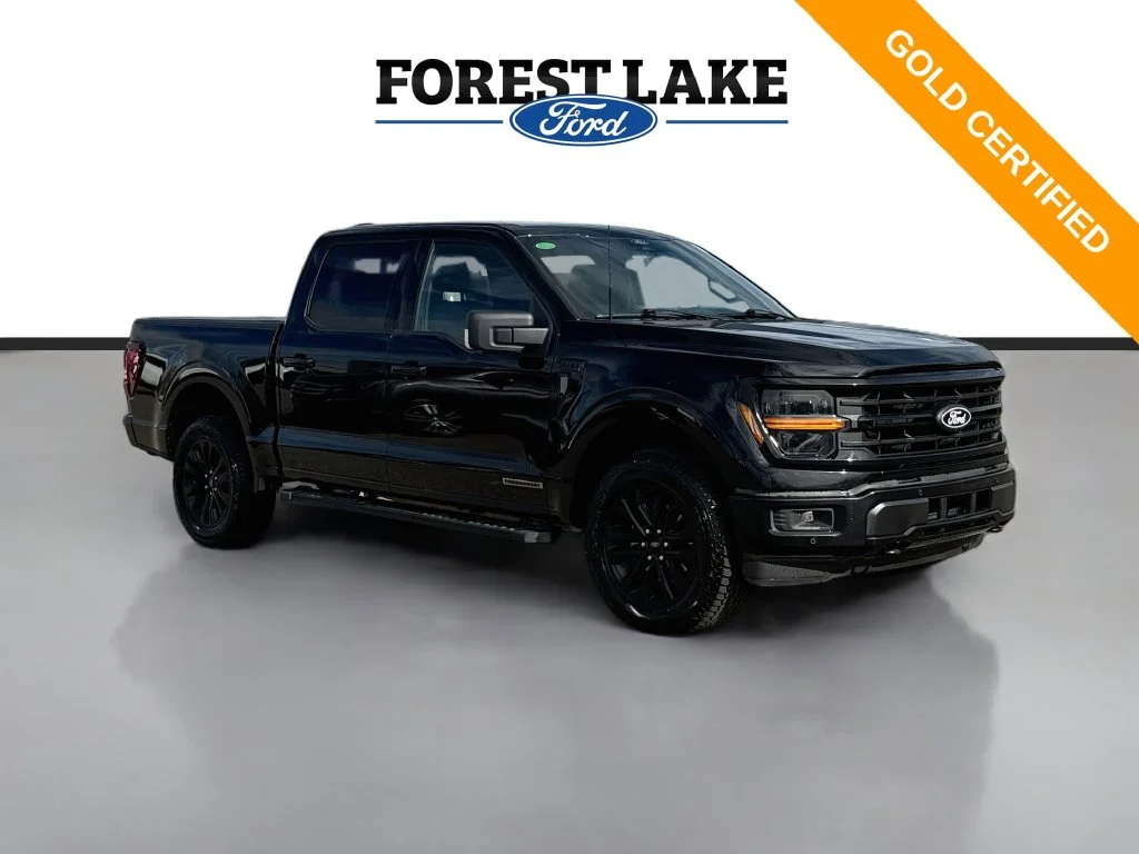 Certified Used 2024 Agate Black Metallic Ford XLT image 1