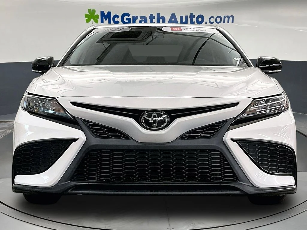 Certified Used 2021 White Toyota SE Nightshade image 5