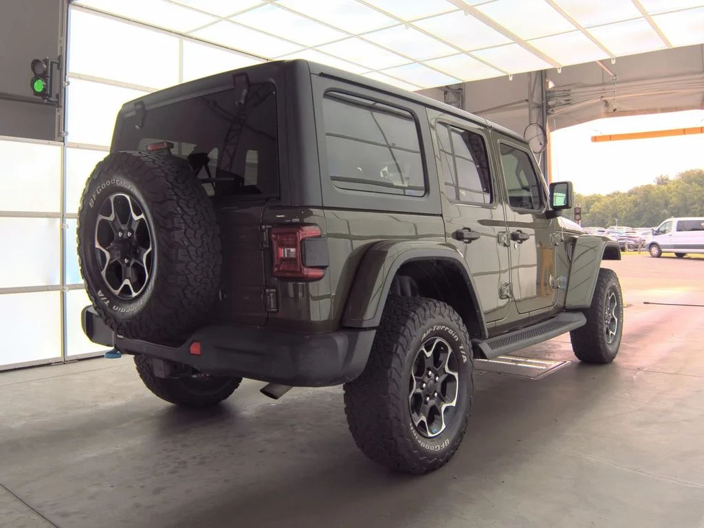 Used 2023 Green Jeep Rubicon 4xe image 2