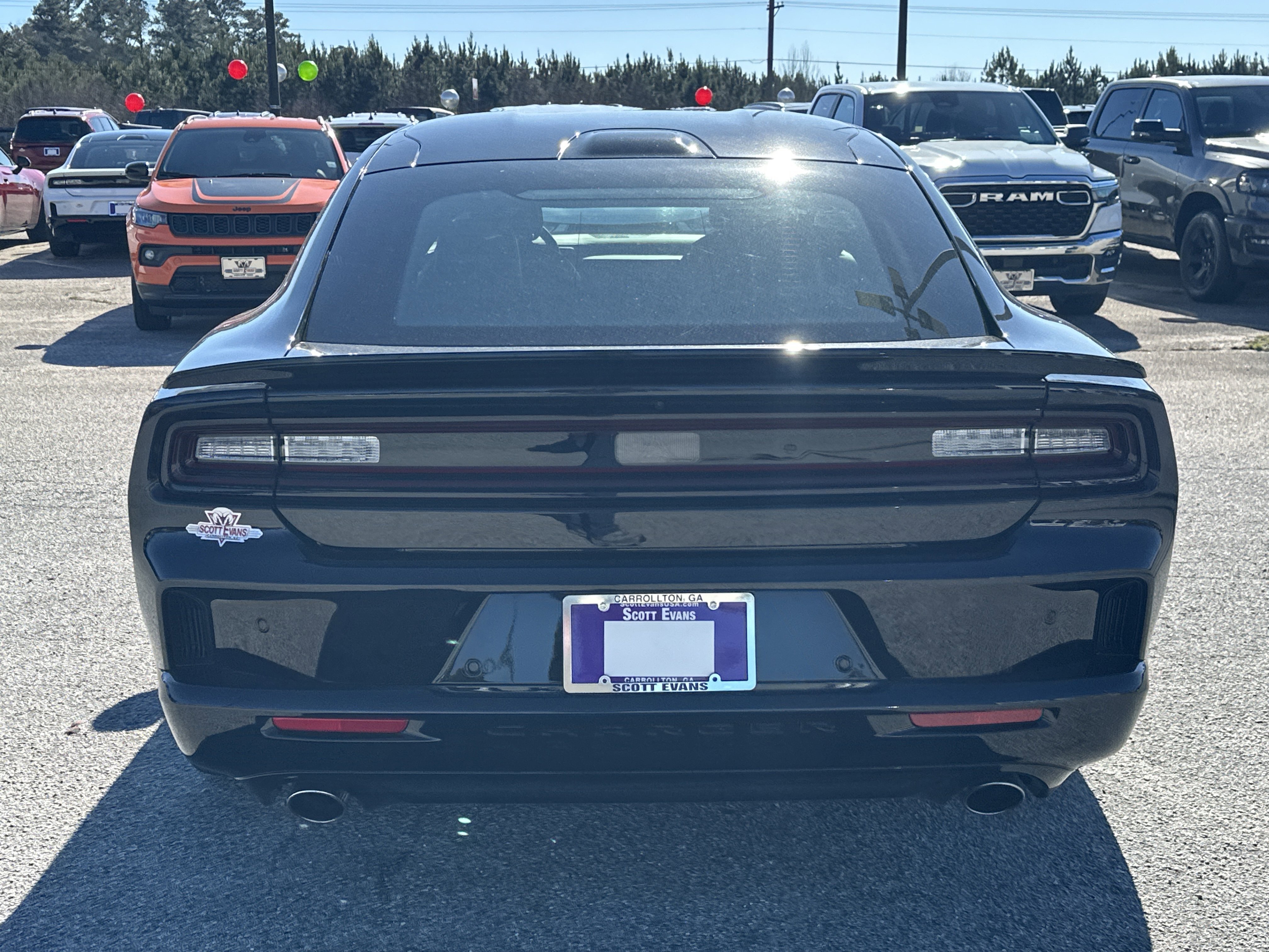 New 2026 Diamond Black Crystal Pearlcoat Dodge Scat Pack image 7