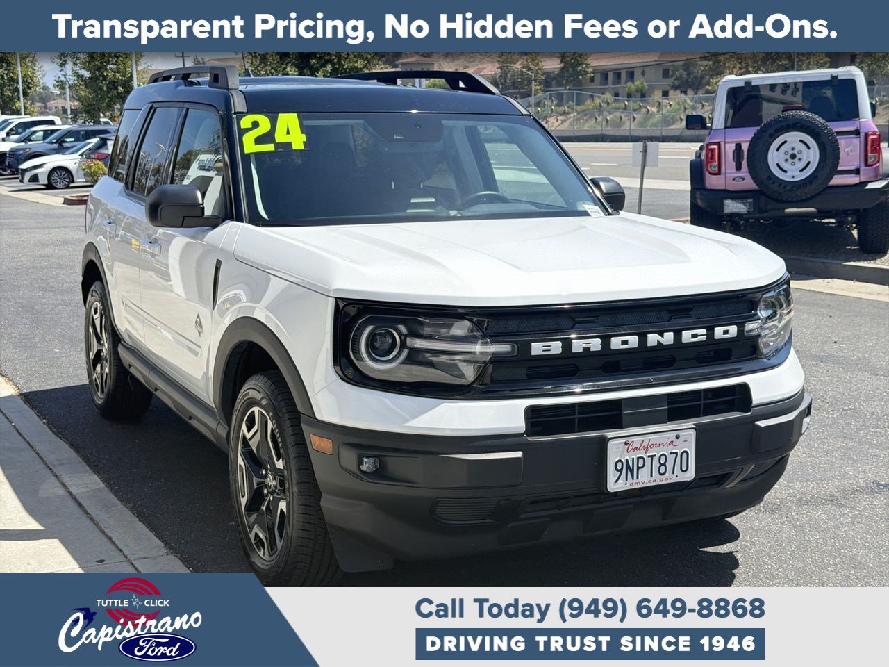 Certified Used 2024 Oxford White Ford Outer Banks image 12