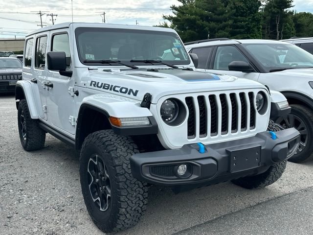 Used 2023 White Jeep Rubicon 4xe image 1