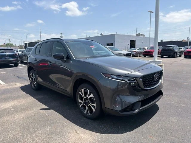 New 2026 Machine Gray Metallic Mazda 2.5 S Preferred AWD image 1