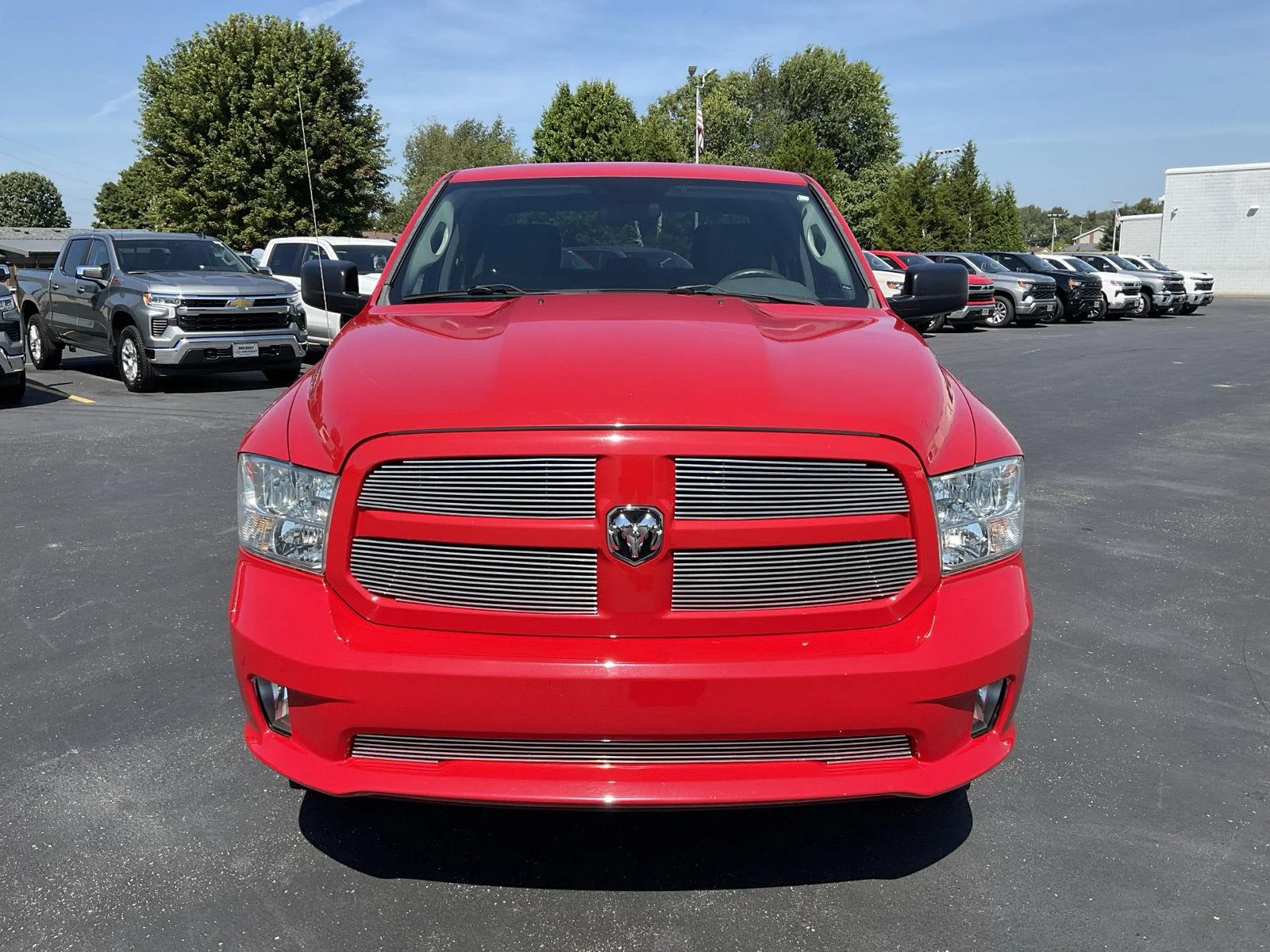 Used 2014 Flame Red Clearcoat Ram Express image 2