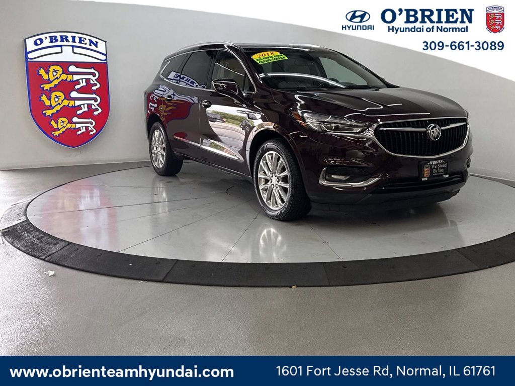 Used 2018 Black Cherry Metallic Buick Essence image 1