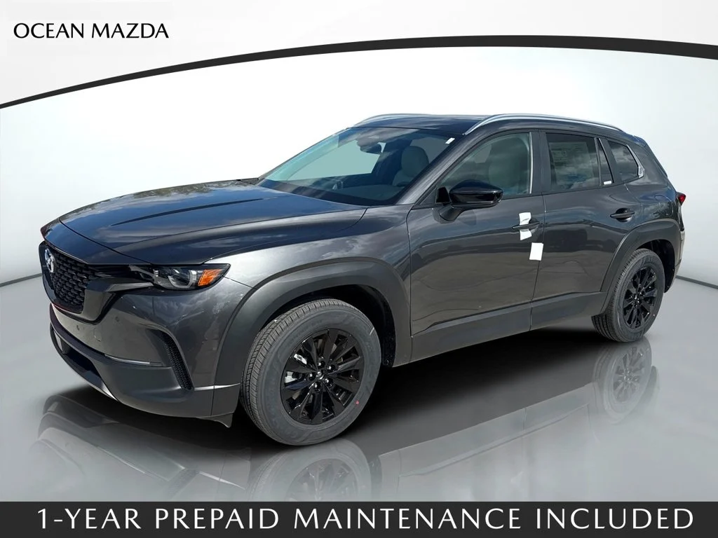New 2026 Machine Gray Metallic Mazda 2.5 S Preferred AWD image 1