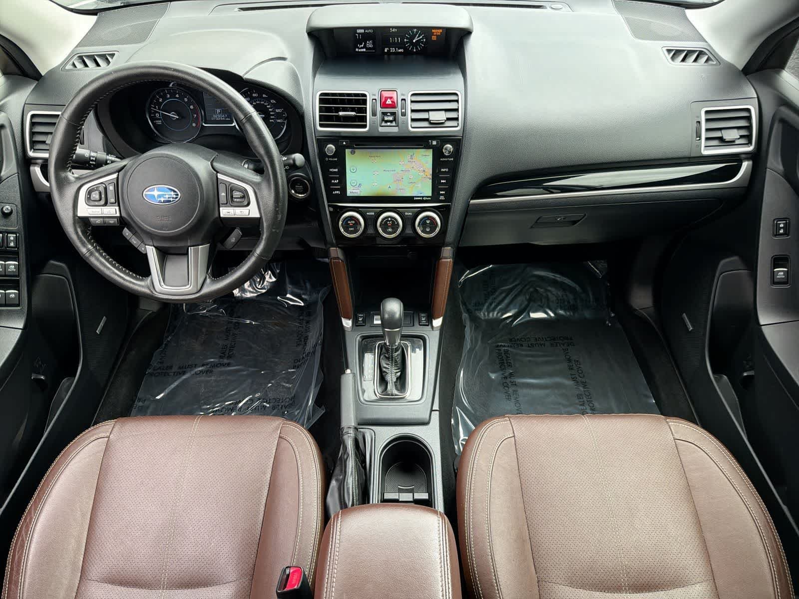 Used 2017 Crystal White Pearl Subaru Touring image 16