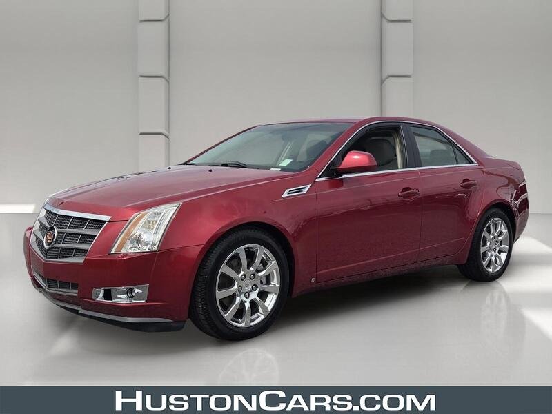 Used 2009 Crystal Red Tint CADILLAC 4DR SDN RWD W/1SA image 1