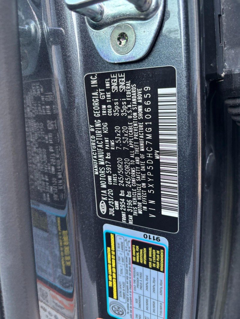 Used 2021 Gravity Grey Kia SX AWD image 20