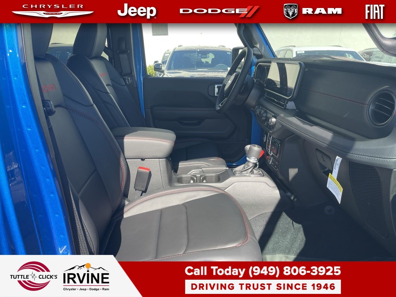 New 2026 Hydro Blue Pearl-Coat Exterior Paint Jeep Rubicon X image 16