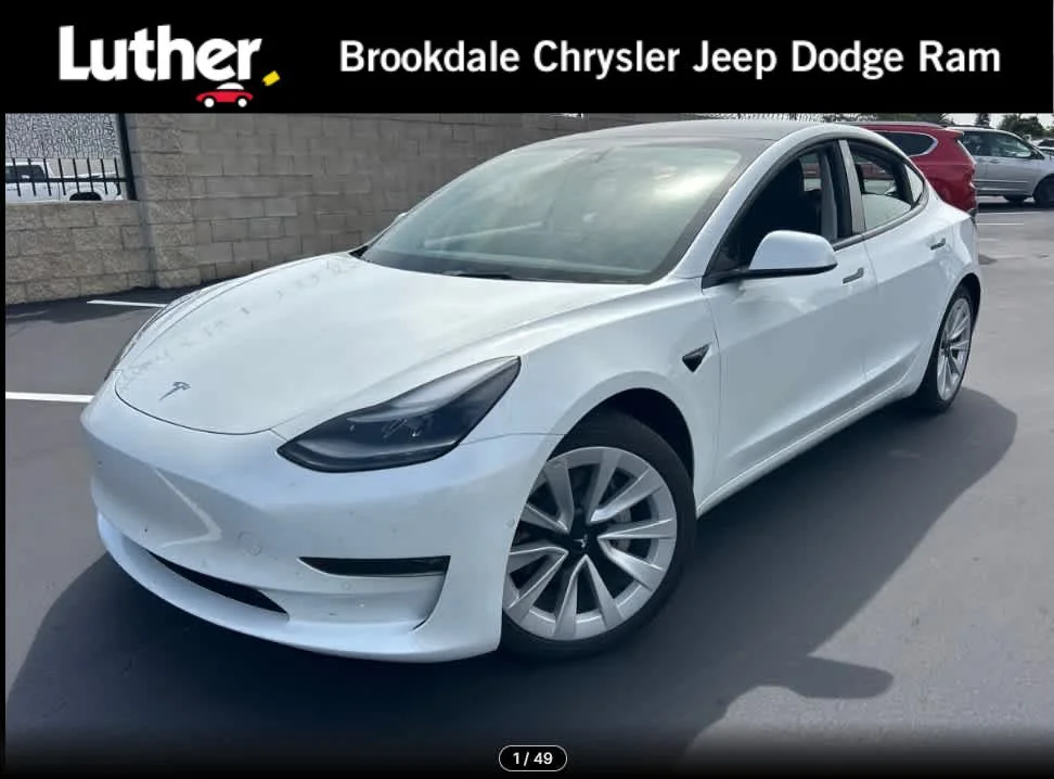 2022 Tesla Model 3