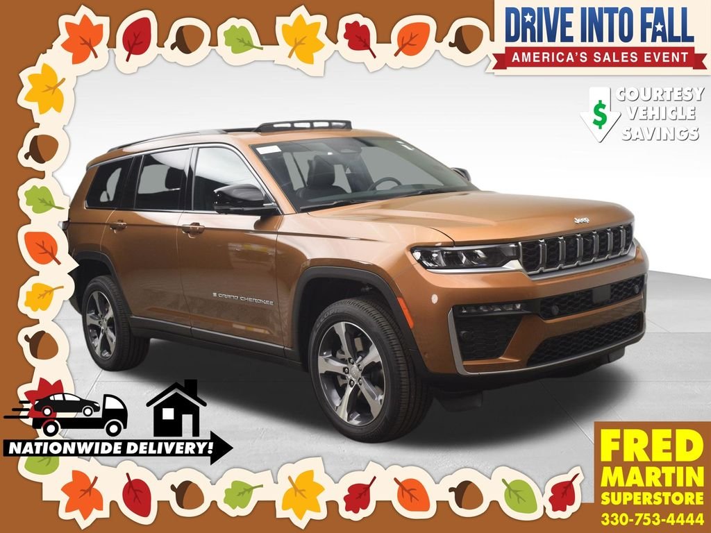 New 2026 Copper Shino Metallic Clearcoat Jeep Limited image 1