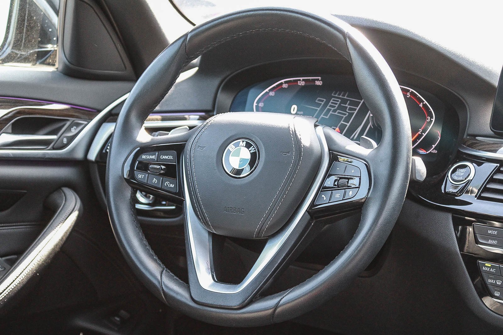 Used 2023 Jet Black BMW 530i image 16
