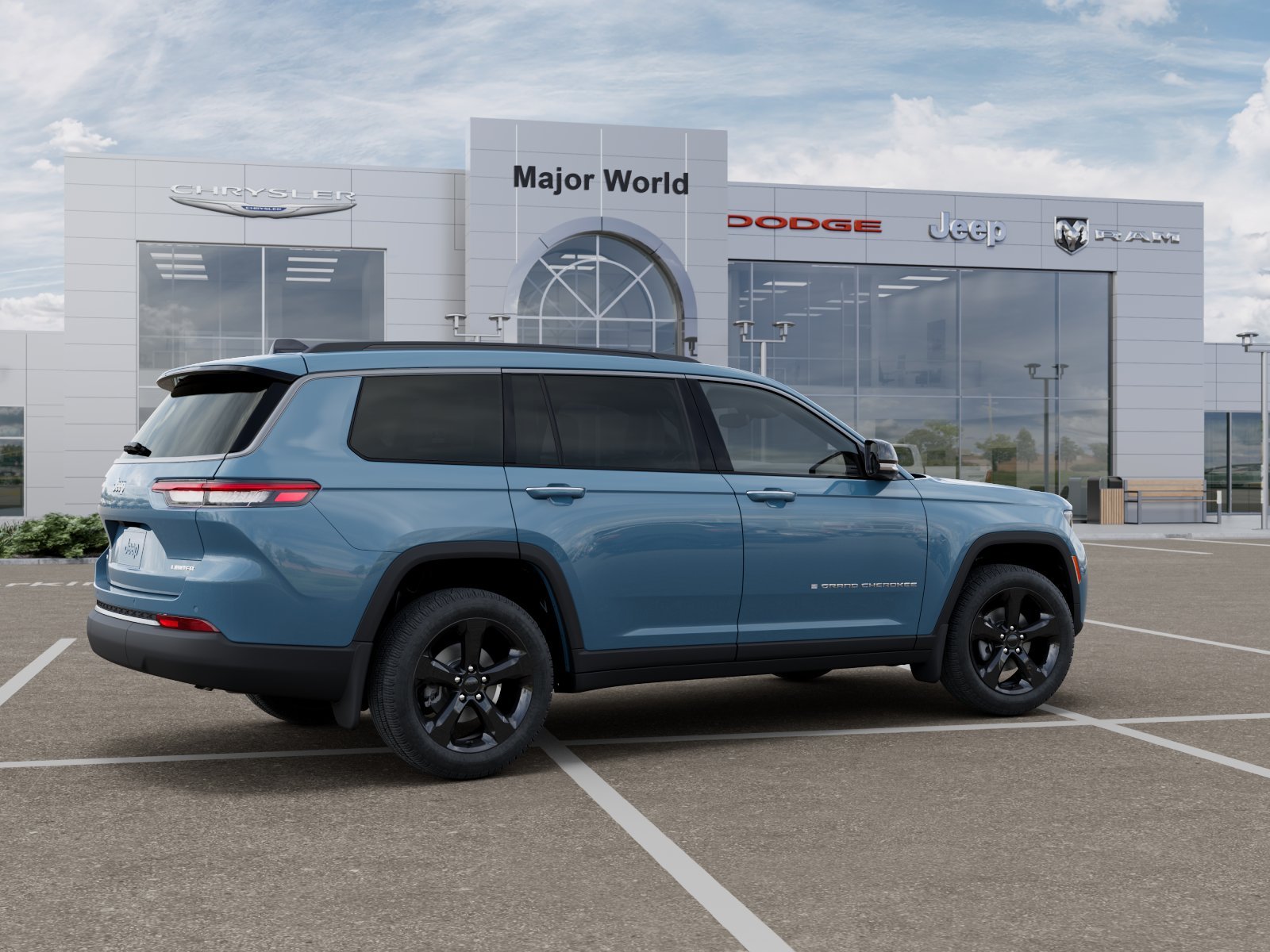 New 2026 Steel Blue Exterior Paint Jeep Limited image 4