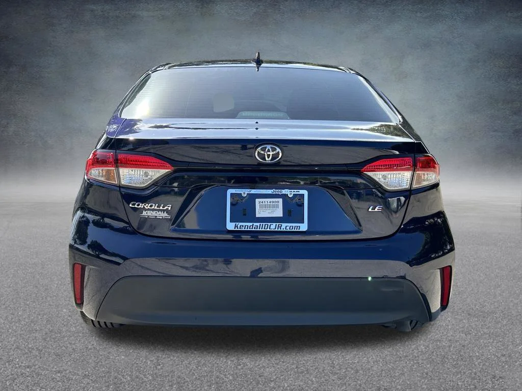 Used 2024 Blue Toyota LE image 6
