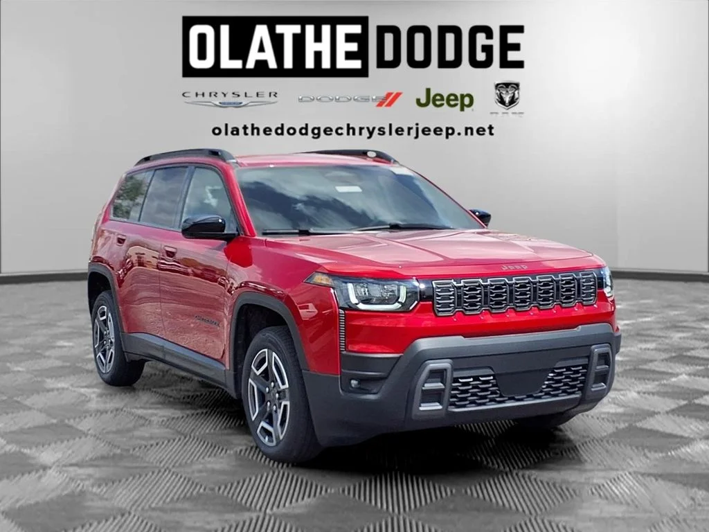 New 2026 Red Hot Pearl-Coat Exterior Paint Jeep Laredo image 29
